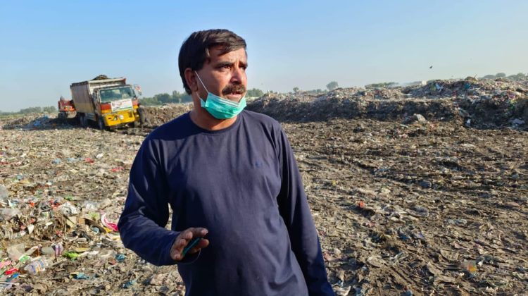 CEO of AD Construction While Giving On-site Briefing